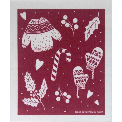 Kuchyňský hadřík Winter Joy Pluto Design