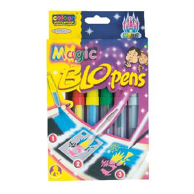 Centropen Fixy foukací 1549 6ks Magic, na papír