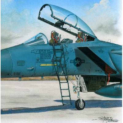 Plus Model Ladder F-15 1:48