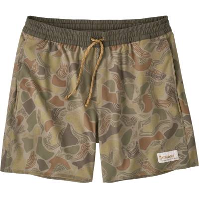 Patagonia Мъжки бордшорт Patagonia Hydropeak Volley Shorts Boardshorts - Coastal Edge: Weathered Stone - размер XL (050-1094-2715)
