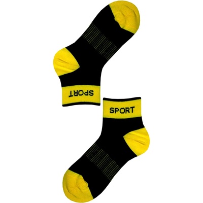 Dámske ponožky šport SPT2 žltá yellow