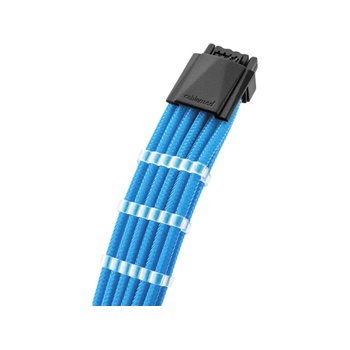 CableMod E-Series Pro ModMesh Sleeved 12VHPWR PCI-e Light Blue 4x 8Pin (CM-PEV2-16P4-N60KLB-5PC-R)