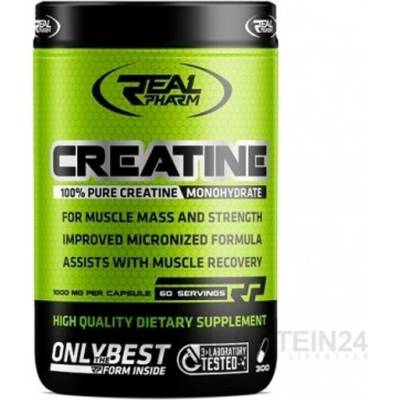 Real Pharm Creatine Monohydrate 300 kapslí
