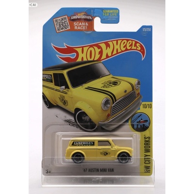 Mattel Hot Wheels 67 Austin Mini Van 1:64