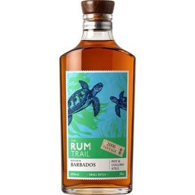The Rum Trail Barbados 18 ročný 48% 0,7 l (čistá fľaša)
