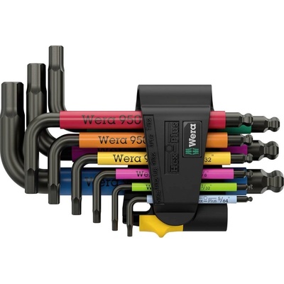 Wera 950/9 Hex-Plus Multicolour Imperial 3 imbus sada kľúčov 9-dielna 05022641001