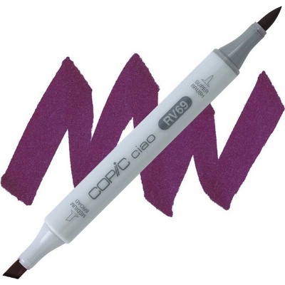 Lihová fixa COPIC Ciao oboustranná Brush & Chisel, Peony (RV69)
