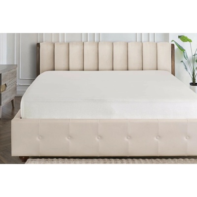 Klinmam Home Barevné napínací prostěradlo Jersey mid grey 180x200