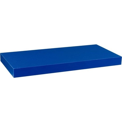 Stilista nástěnná police Volato, 80 cm, modrá