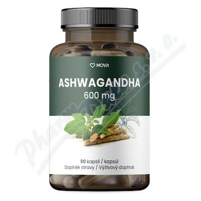 MOVit Ashwagandha 600mg 90 kapsúl