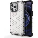 HQWear Удароустойчив кейс от ТРU материал Honeycomb за Apple iPhone 13 Pro, П (9145576213322)