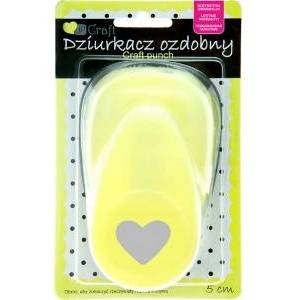 DALPRINT Decorative hole punch 5cm heart 2