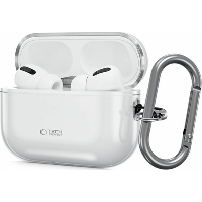 AppleMix Pouzdro TECH-PROTECT FLEXAIR pro Apple AirPods Pro 3 - průhledné