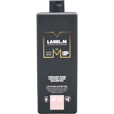 label.m Vibrant Rose Colour Care Shampoo 1000 ml