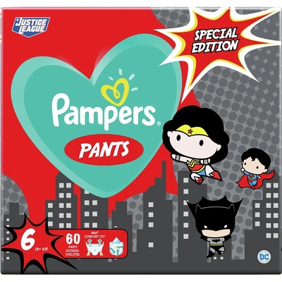 Pampers Пелени гащи Pampers Pants Warner Bros 6, 60 броя (1100004196)