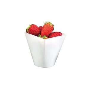 RK-PREMIUM RK-Купичка квадрат 4.8x4.8xh4.5cm 60ml. PS БЯЛО (MC. 06) (0151523)