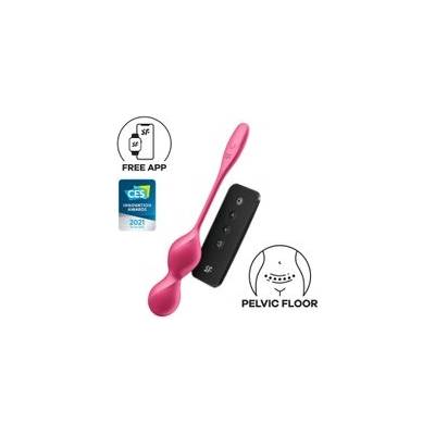 Satisfyer Love Birds 2, интелигентни вибриращи вагинални топчета с дистанционно управление 22, 2 x 3, 3 см (P24739)