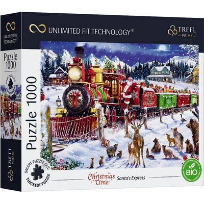 TREFL UFT Christmas Time Santův Express 1000 dielov