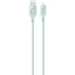 USAMS кабел Lightning 2, 4A 1 м Charging Lithe Series, зелен (Usa001201)