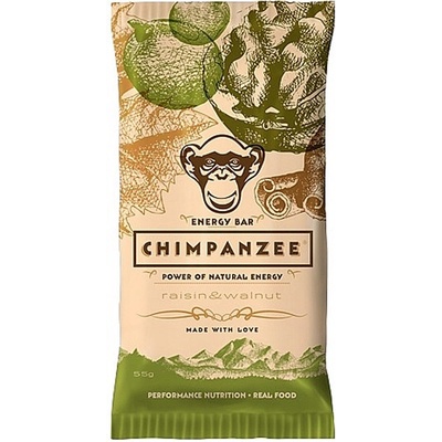 Chimpanzee Energy Bar със стафиди и орех