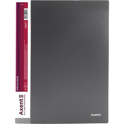 AXENT Папка с 40 джоба Axent Сив (1303055-09-1040-03-A)