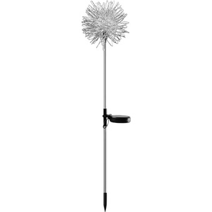 Garden Line Соларна лампа глухарче 10x10x68cm LED топло бяла 66836 (SOL6179)