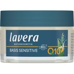 Lavera Basis Sensitive Нощен крем за лице Q10, 50 ml