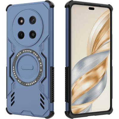 Techsuit Калъф за Honor Magic7 Lite / X9c - ArmorMag Case - Син