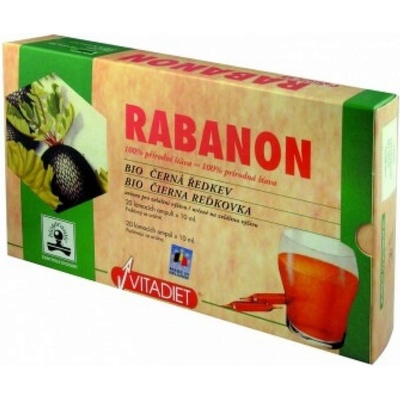Vitadiet Rabanon extrakt z černé ředkve 20 x 10 ml