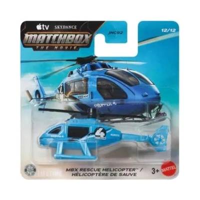 Mattel Matchbox: Малка кола MBX Спасителен хеликоптер