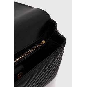 PINKO чанта crossbody дамска от кожа (100043.A0GK) - answear - 508,32 лв