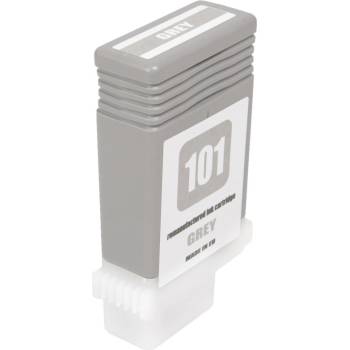 Tonerhub Обновен мастилен пълнеж 0892B001, PFI101GY, 130ml за принтери Canon (BULK) (0892B001)