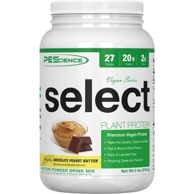 PEScience Select Protein | Vegan Series [756~918 грама] Шоколад с фъстъчено масло