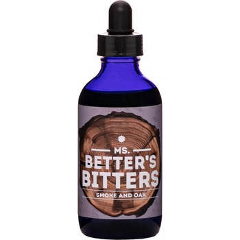 Ms.Better's Bitters Smoke and Oak 40% 0,12 l (holá láhev)