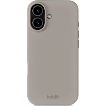 Holdit Гръб Holdit Silicone за iPhone 17 - Taupe