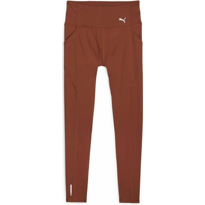 Puma dámske legíny FAVORIT FOREVER HIGH WAIST 7/8 TIGHT hnedá biela L