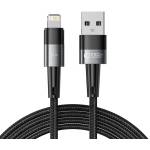 Tech-Protect ULTRABOOST Lightning кабел 12W/2, 4A 200 см сив (9490713934173)