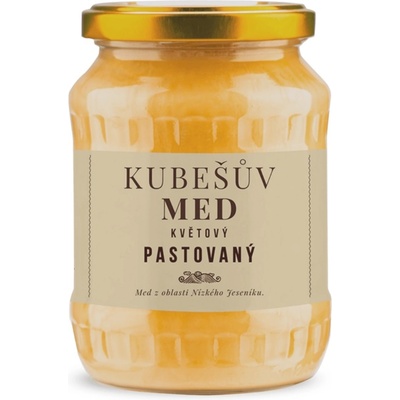Kubešův med kvetový pastované šľahaný 480 g