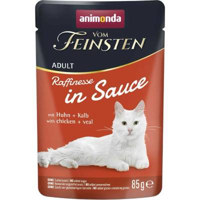 Animonda Vom Feinsten Raffinesse In Sauce пиле & телешко в сос 85 г