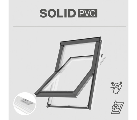 RoofLITE SOLID PVC 55 x 78 cm
