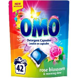 OMO Капсули за пране OMO Rose Petal 42бр (93229292929)