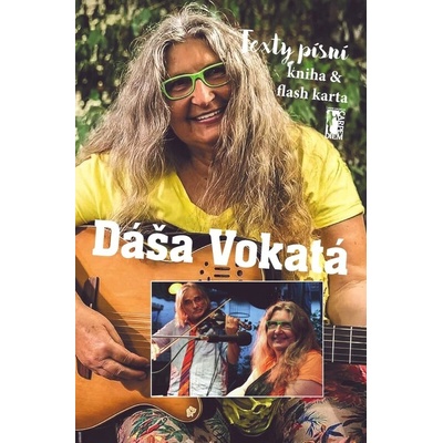 Vokatá Dáša - Texty písní / Kniha+Flash karta [KNI]