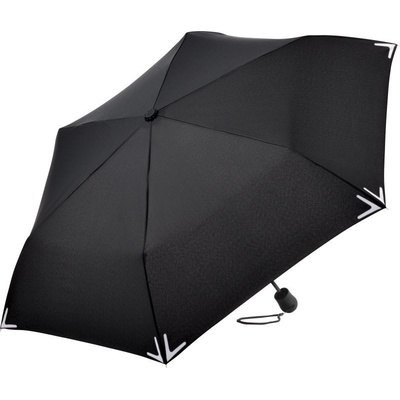Fare 5171 LED Safebrella mini skládací deštník černý