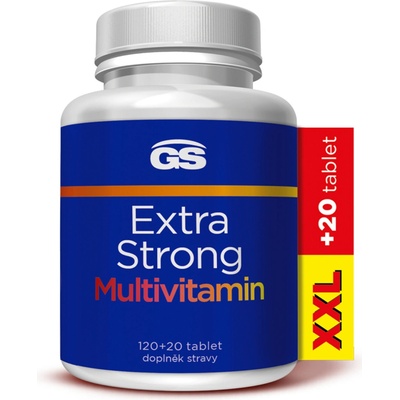 GS Extra Strong Multivitamín 120 + 20 tabliet