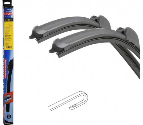 Compass Flat Set Hook 660+550 mm 10466