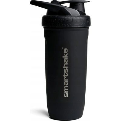 Šejker SmartShake Reinforce z nehrdzavejúcej ocele, čierny, 900 ml