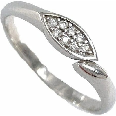Infinitysilver Stříbrný prsten lísteček OR138354