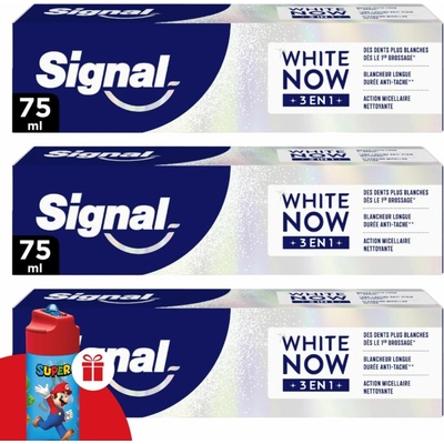 Signal White Now 3v1 Original 3 x 75 ml