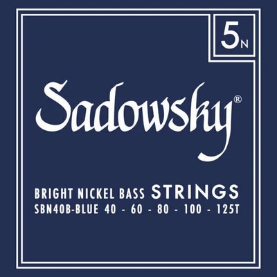 Sadowsky Blue Label SBN-40B Струни за 5-струнна бас китара