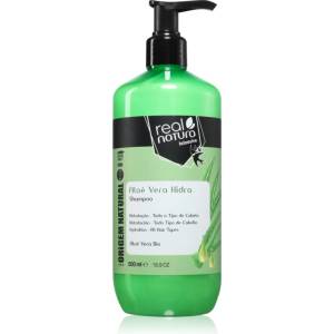 Real Natura Aloe Vera Hidra шампоан за хидратация и блясък 500 бр